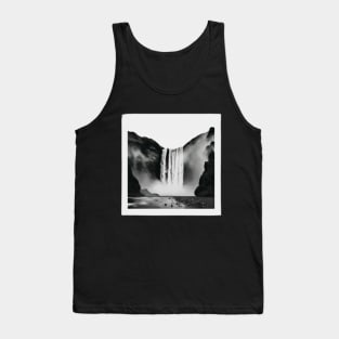 Iceland, skogafoss, waterfall Tank Top